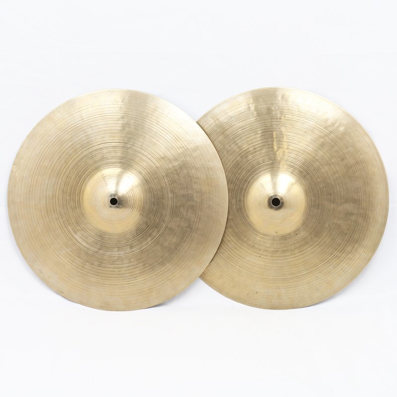 Zildjian Istanbul K Zildjian HiHats 14 pair Newer new stamp 1972-1977の画像